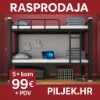 Picture of METALNI KREVET NA KAT BP-MK5 (RASPRODAJA 5+KOM)